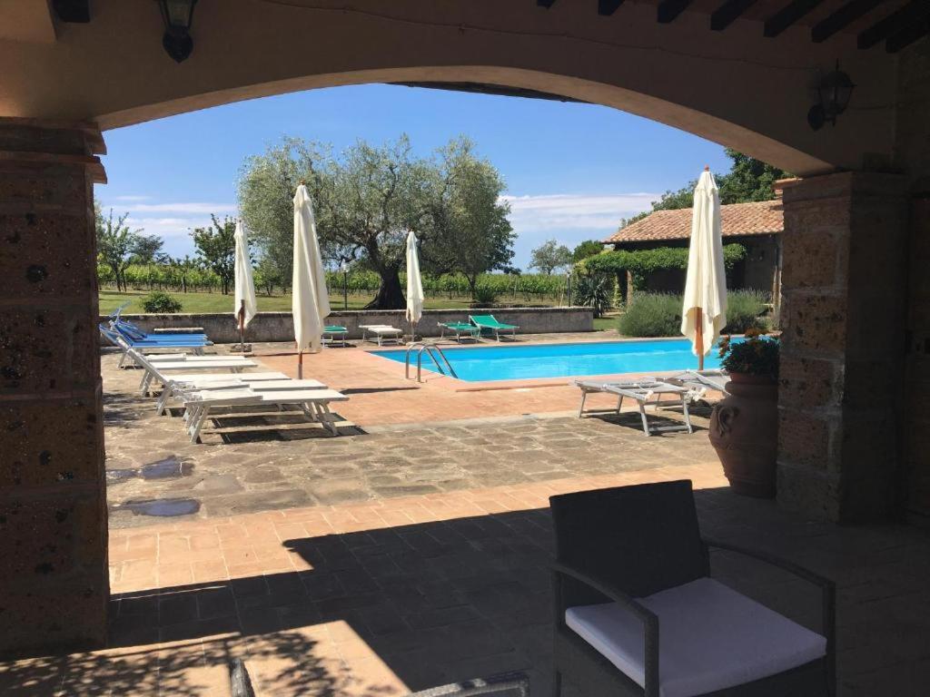 Agriturismo Eco-Bio Villa Vacasio Pitigliano Extérieur photo